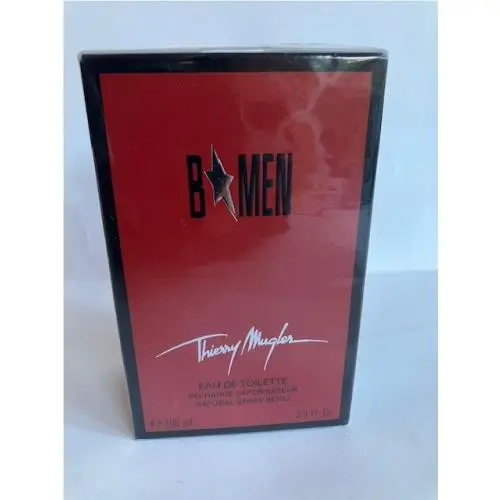 Thierry Muglar B`men 3.4oz Edt Spray Refill For Men Rare by Mugler
