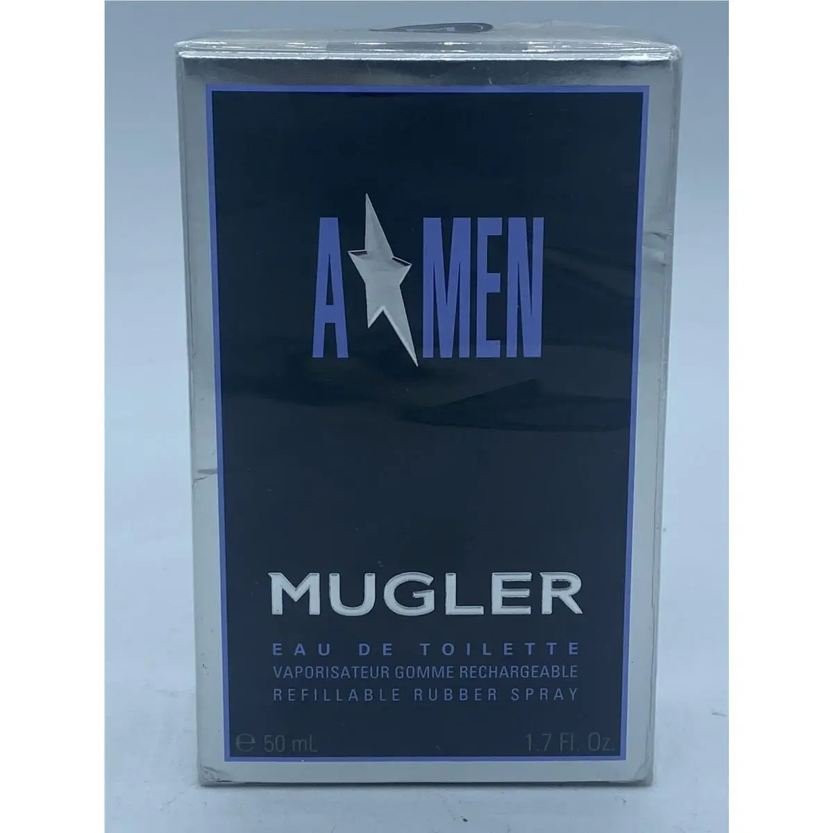 A Men By  Eau De Toilette Refillable Rubber 1.7 oz 50 Ml by Mugler