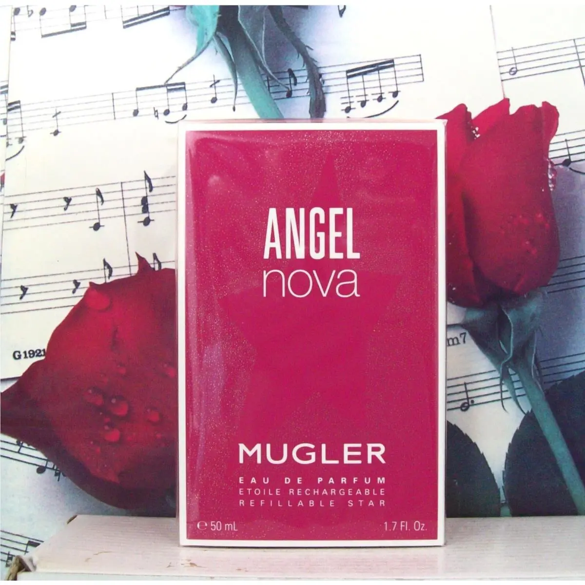 Angel Nova 1.7 Fl. Oz. Edp Spray Refillable Star. Box by Mugler