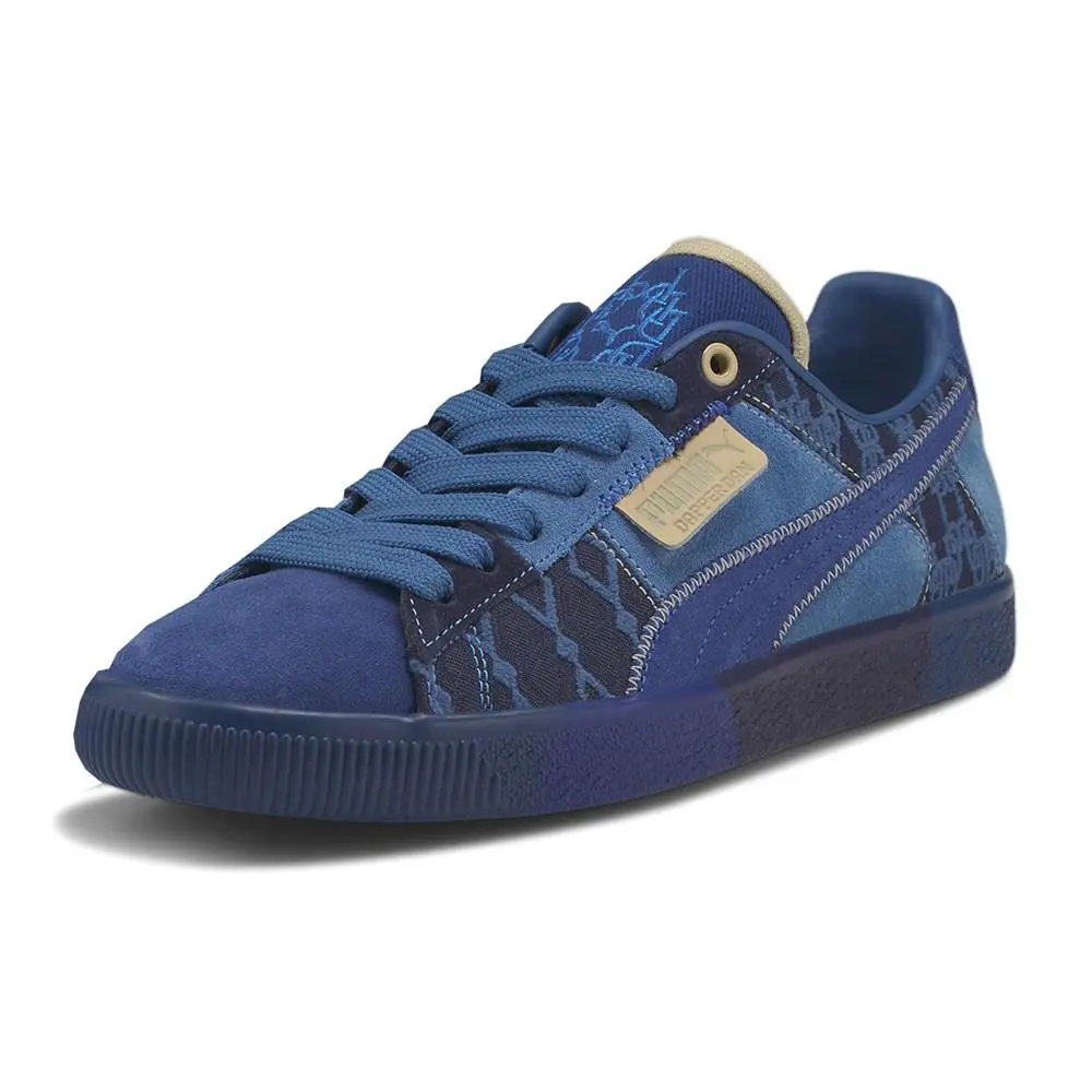 Puma shoes - PUMA Clyde PreGame Runway Lace Up - 39208201 - Blue (UPC: 196857153416) 0