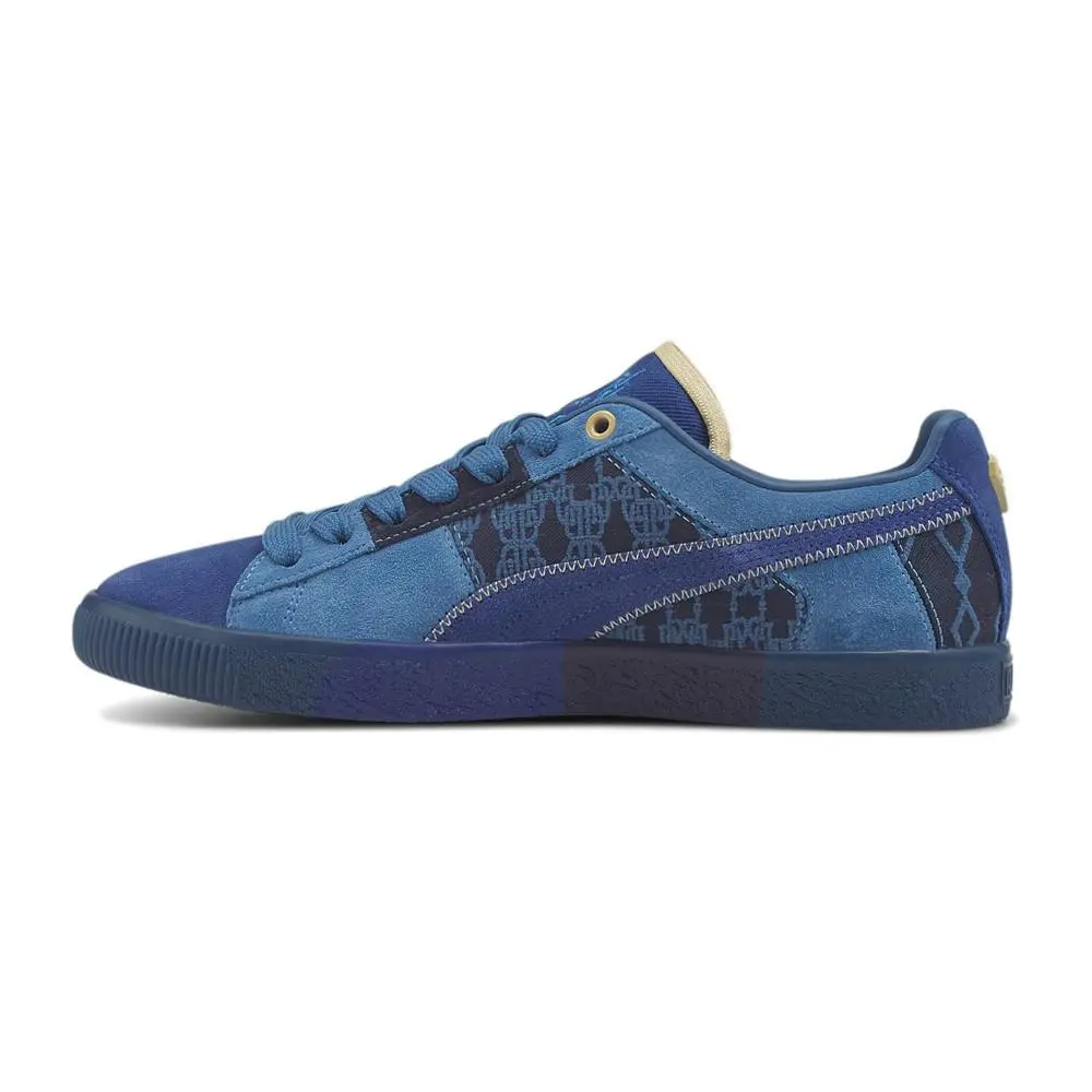Puma shoes - PUMA Clyde PreGame Runway Lace Up - 39208201 - Blue (UPC: 196857153416) 1