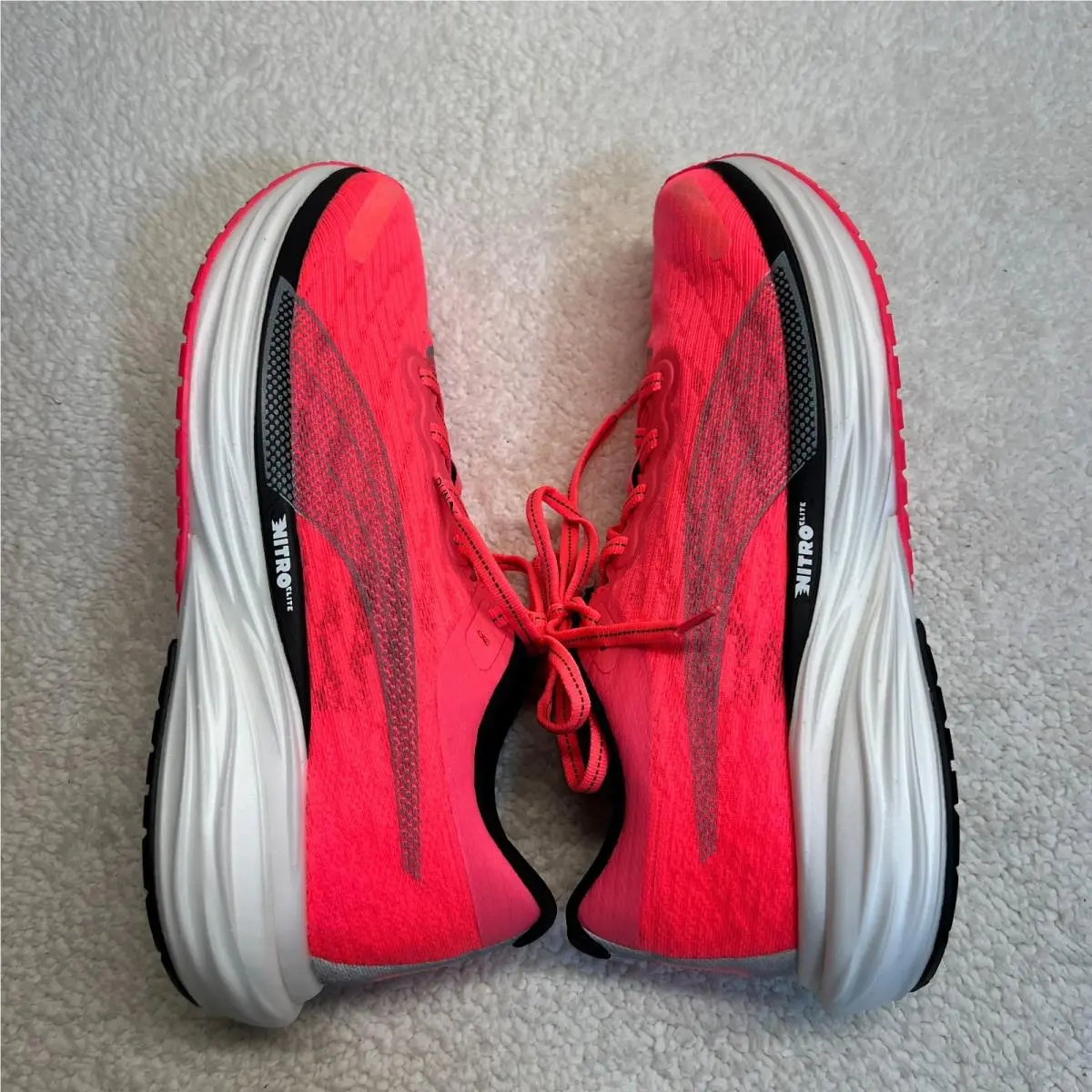 Puma shoes - PUMA Deviate Nitro - Deviate Nitro - 376855 04 - Hot Pink/Black 1