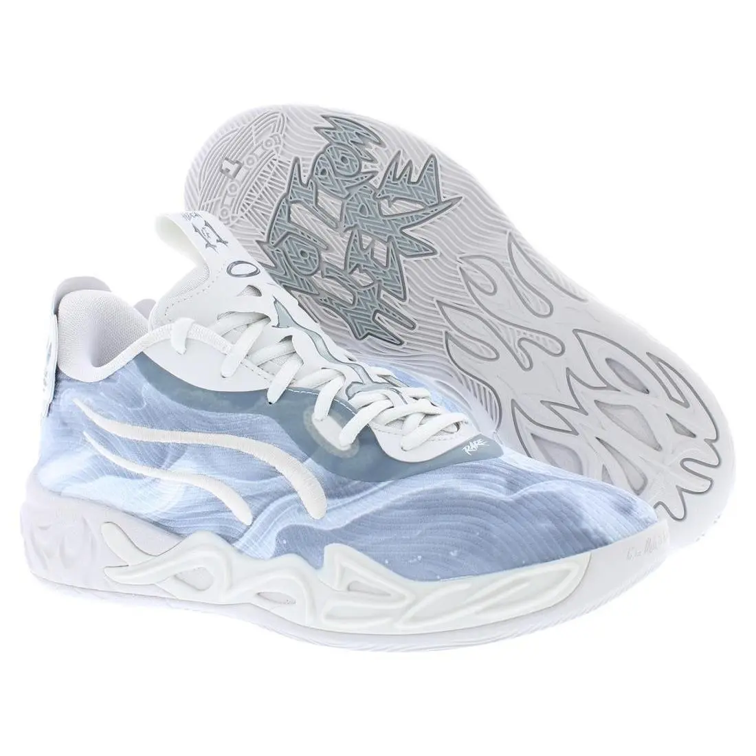 MB.04 Lo Team Mens Shoes Size 11 Color: Feather Gray/cool Mid Gray by Puma