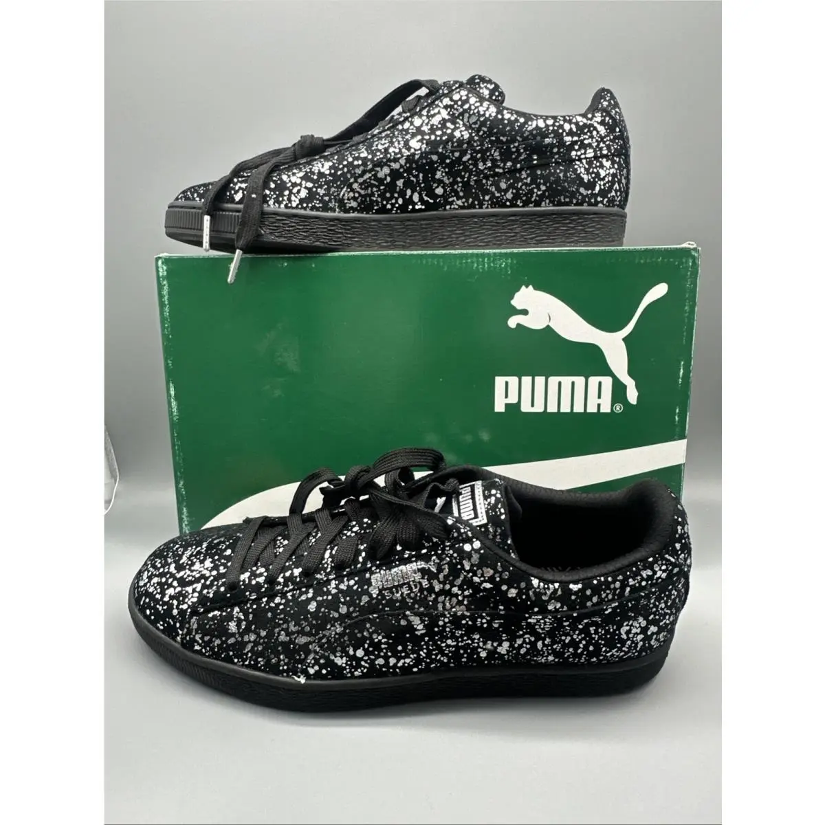 Puma shoes - PUMA Suede Classic - Suede Classic - Black (UPC: 0889181672936) 0