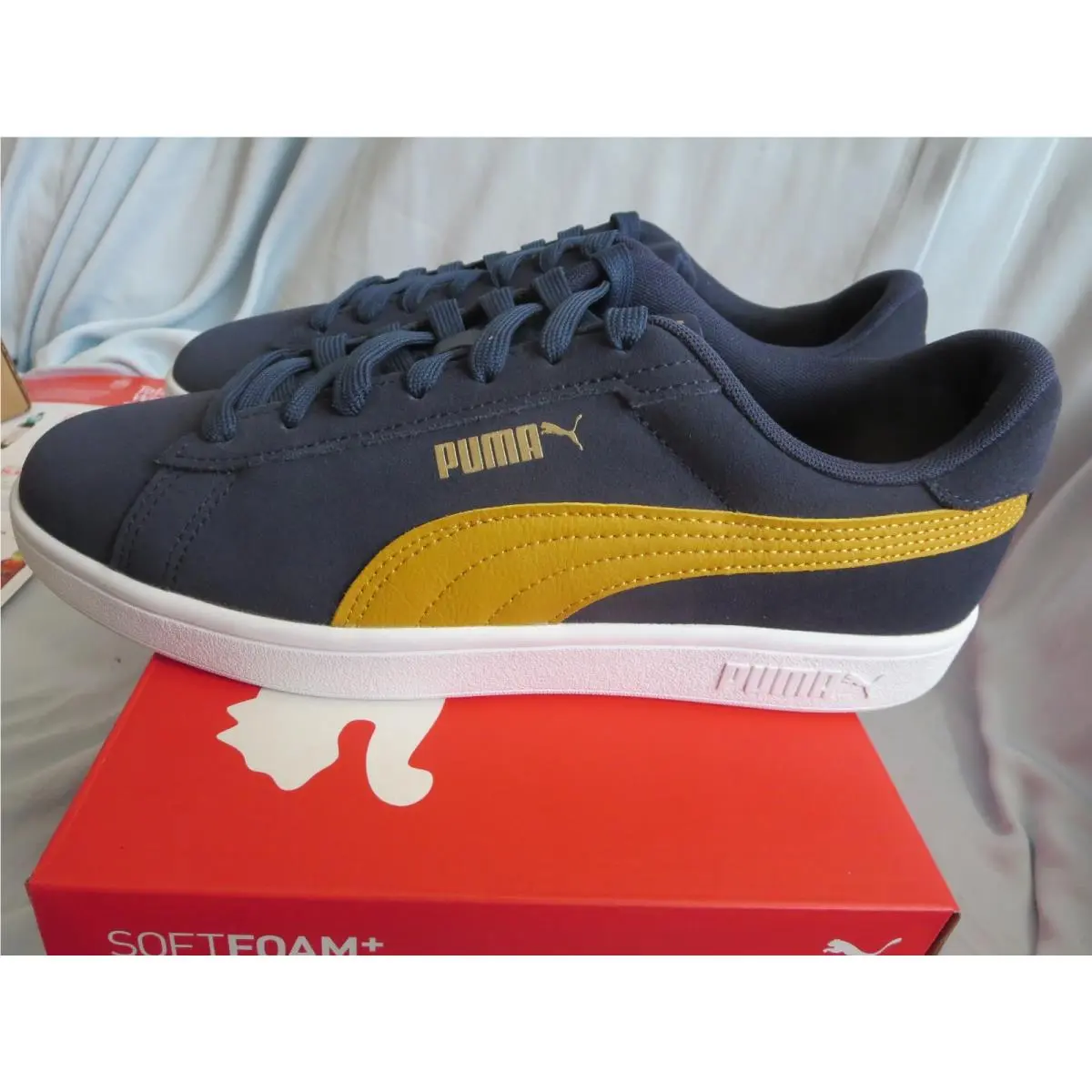 Puma shoes - PUMA Smash - Smash - 390984-11 - Blue (UPC: 195731930259) 0