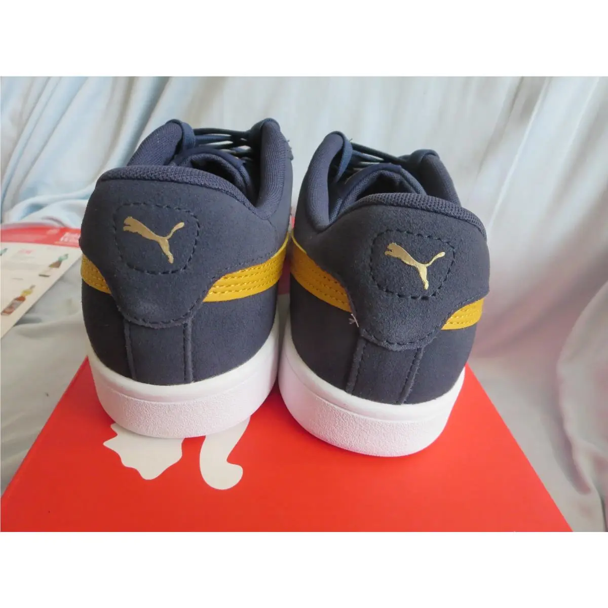 Puma shoes - PUMA Smash - Smash - 390984-11 - Blue (UPC: 195731930259) 2