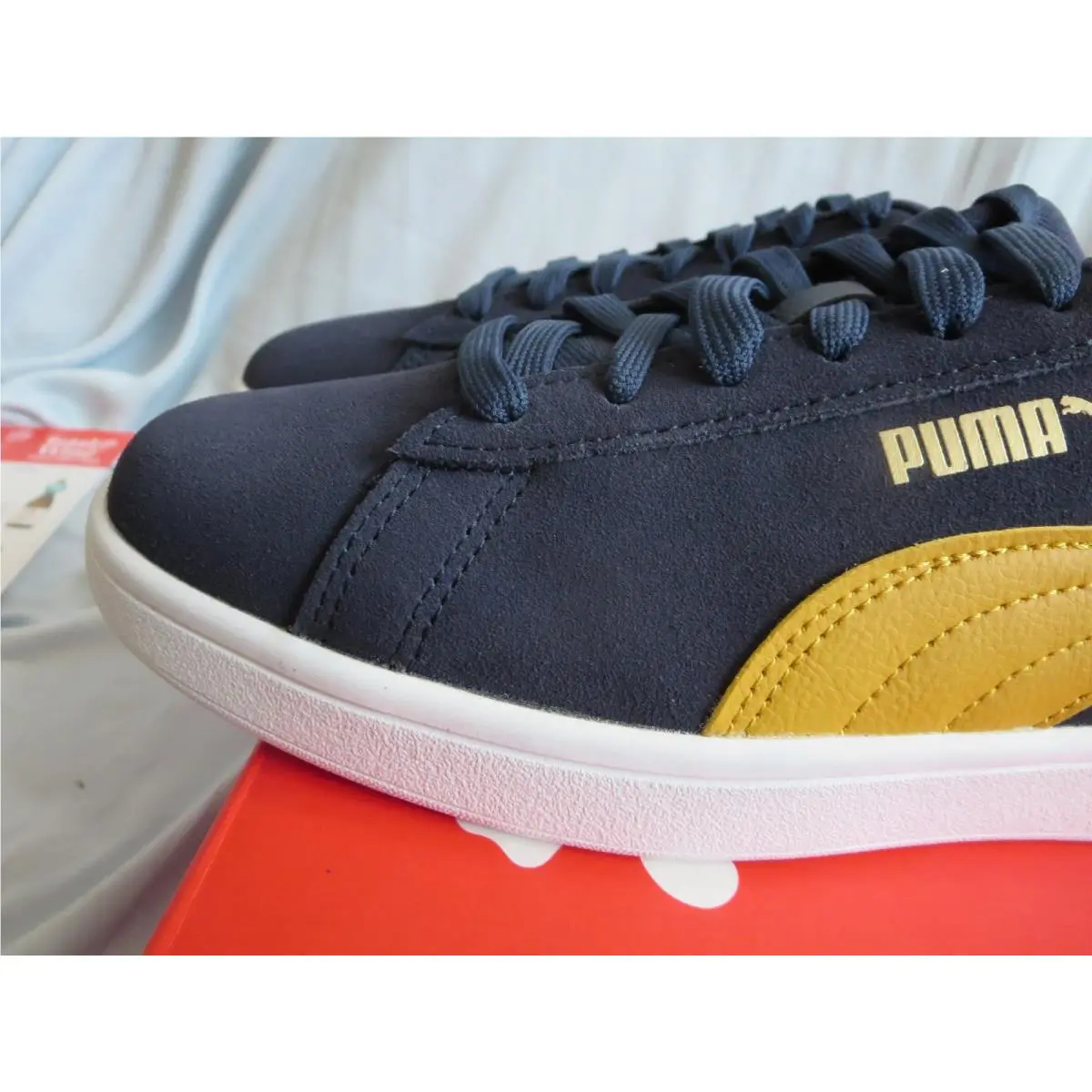 Puma shoes - PUMA Smash - Smash - 390984-11 - Blue (UPC: 195731930259) 4