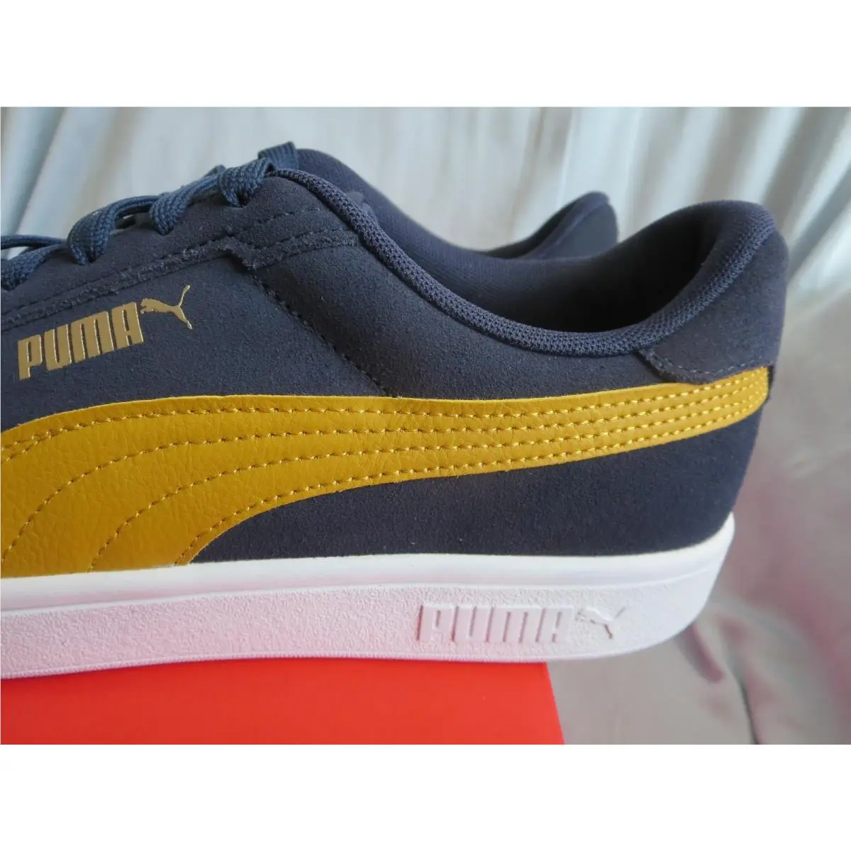 Puma shoes - PUMA Smash - Smash - 390984-11 - Blue (UPC: 195731930259) 5