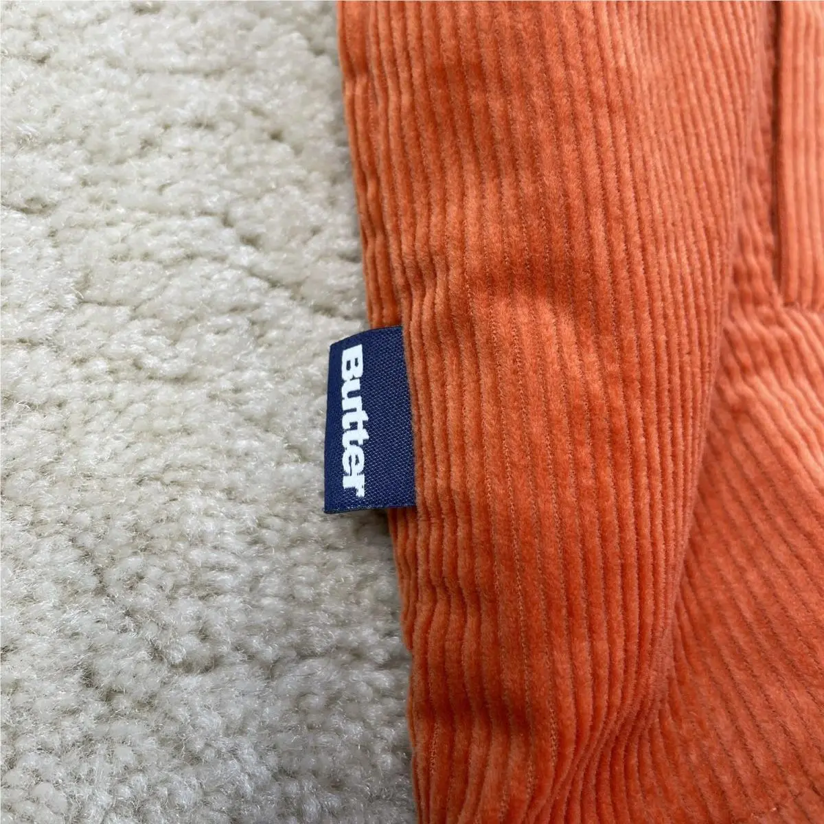Puma clothing - Puma Corduroy Top - Corduroy Top - 532436-06 - Orange / Blue 9
