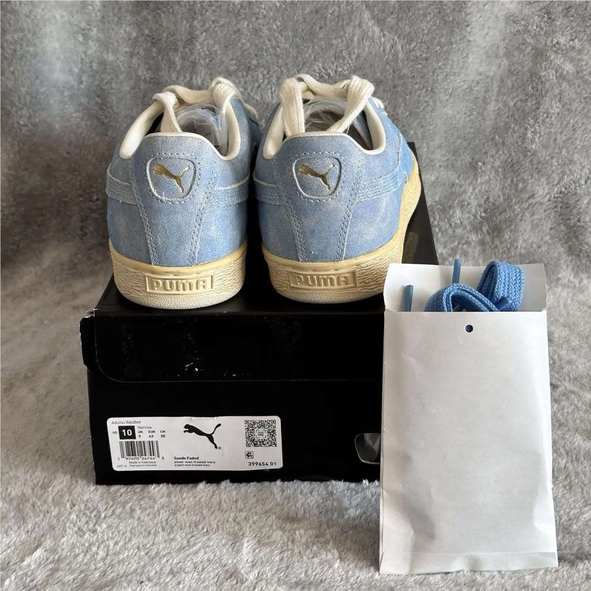Puma shoes - PUMA Suede - Suede - 399654-01 - Blue 2