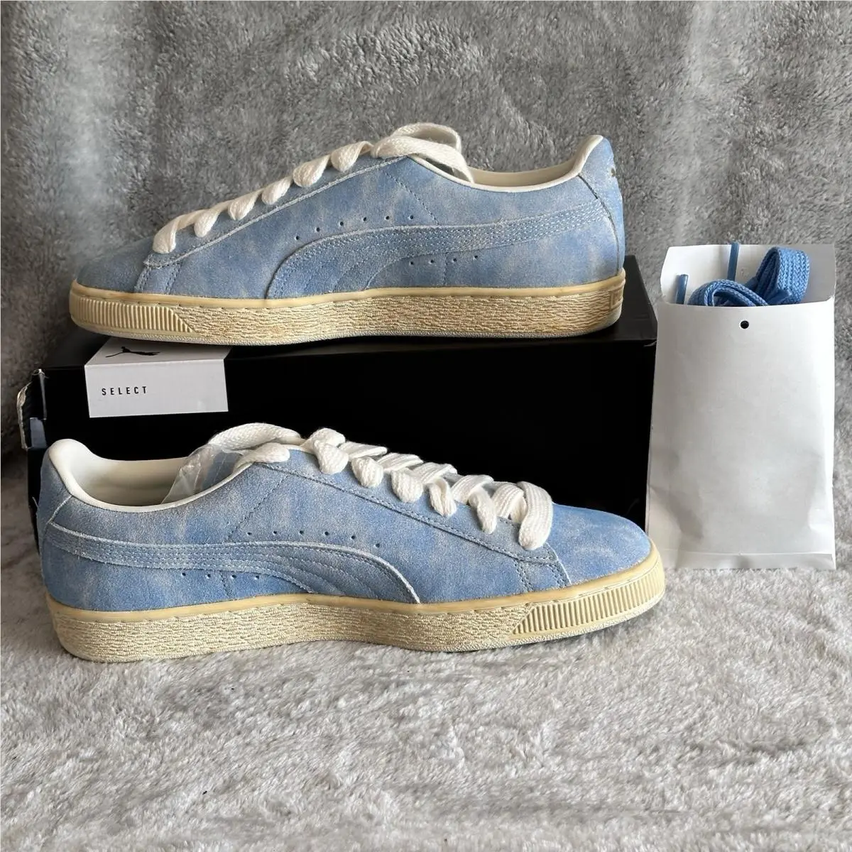 Puma shoes - PUMA Suede - Suede - 399654-01 - Blue 3