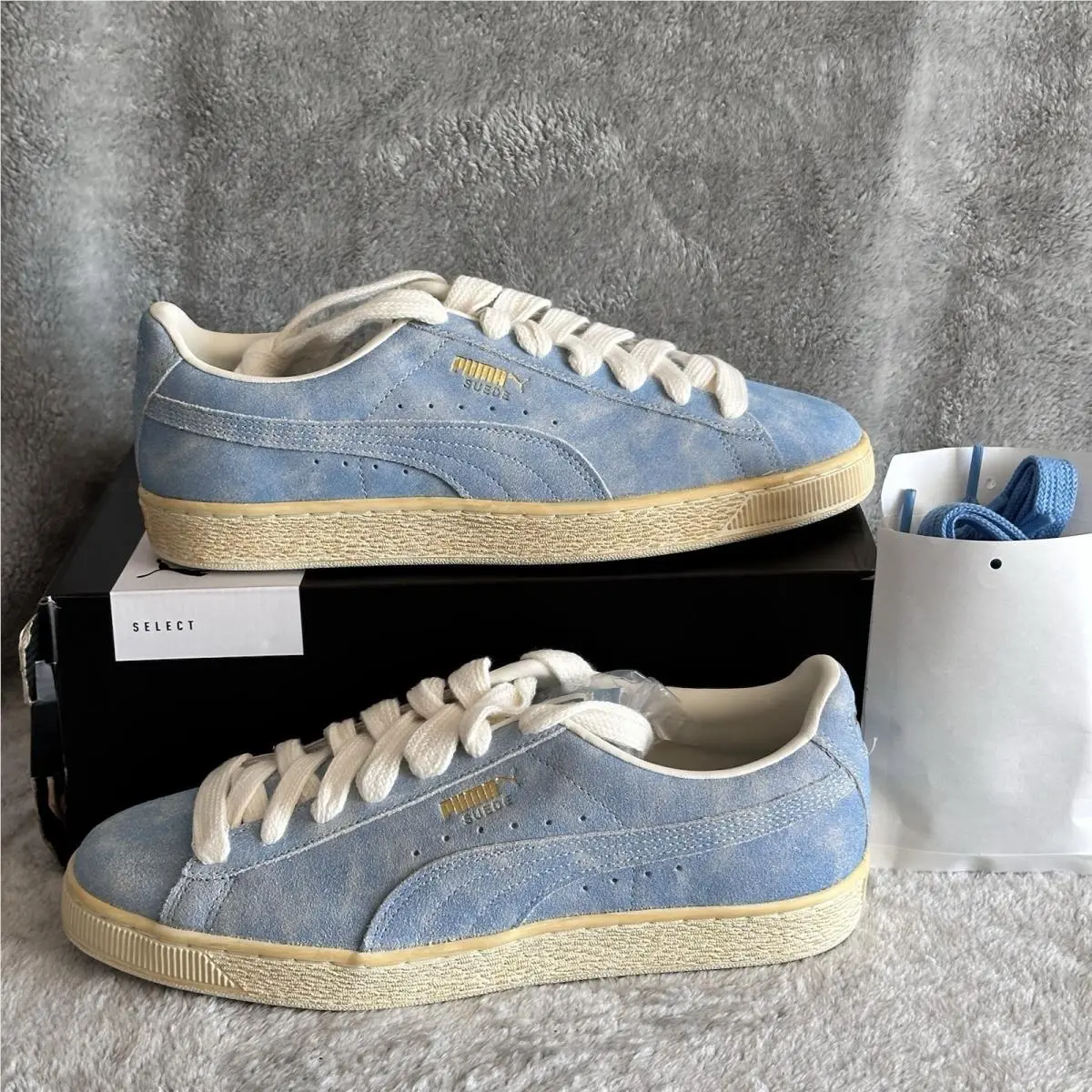 Puma shoes - PUMA Suede - Suede - 399654-01 - Blue 4
