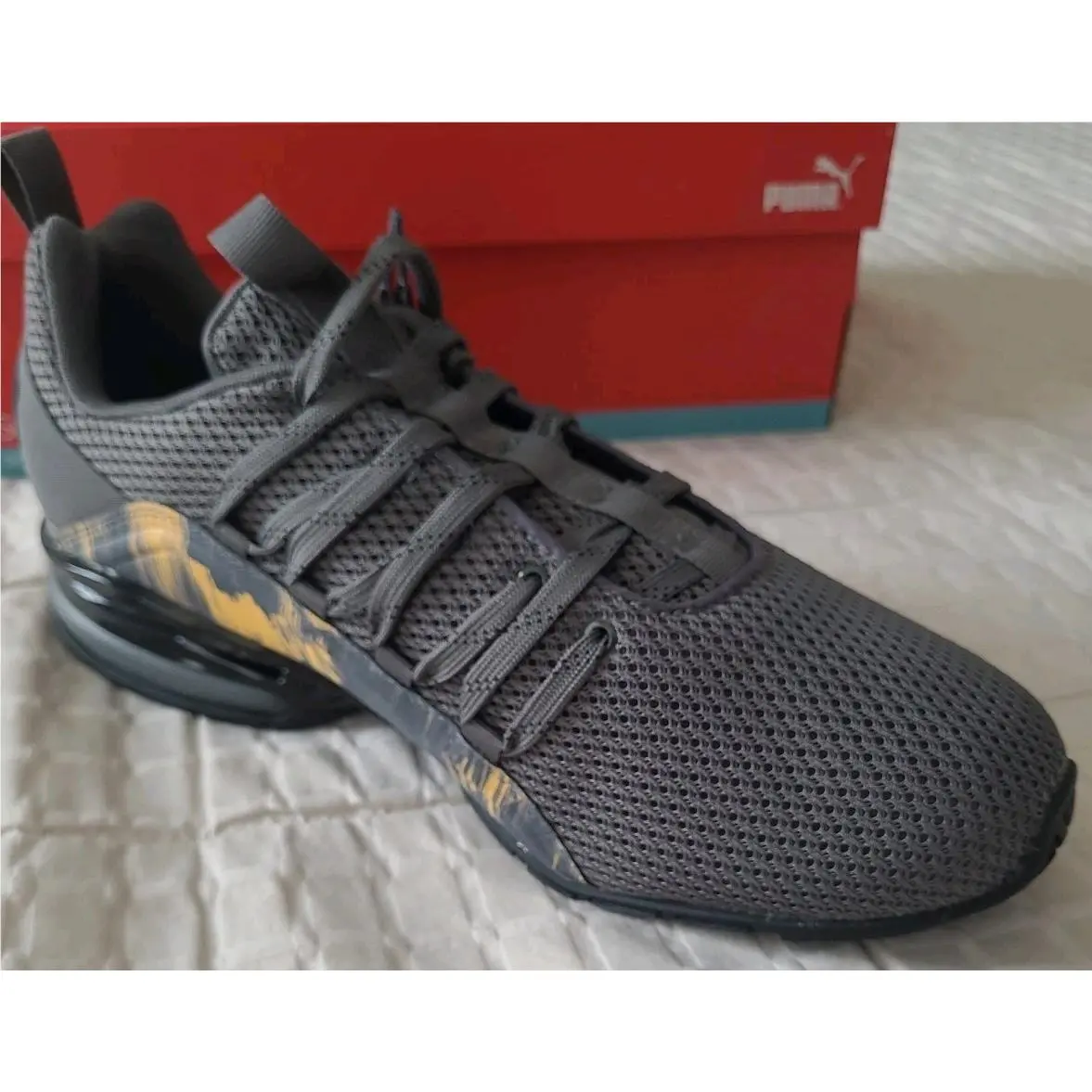 Puma shoes - PUMA Axelion - Axelion - 309727-02 - Gray 2