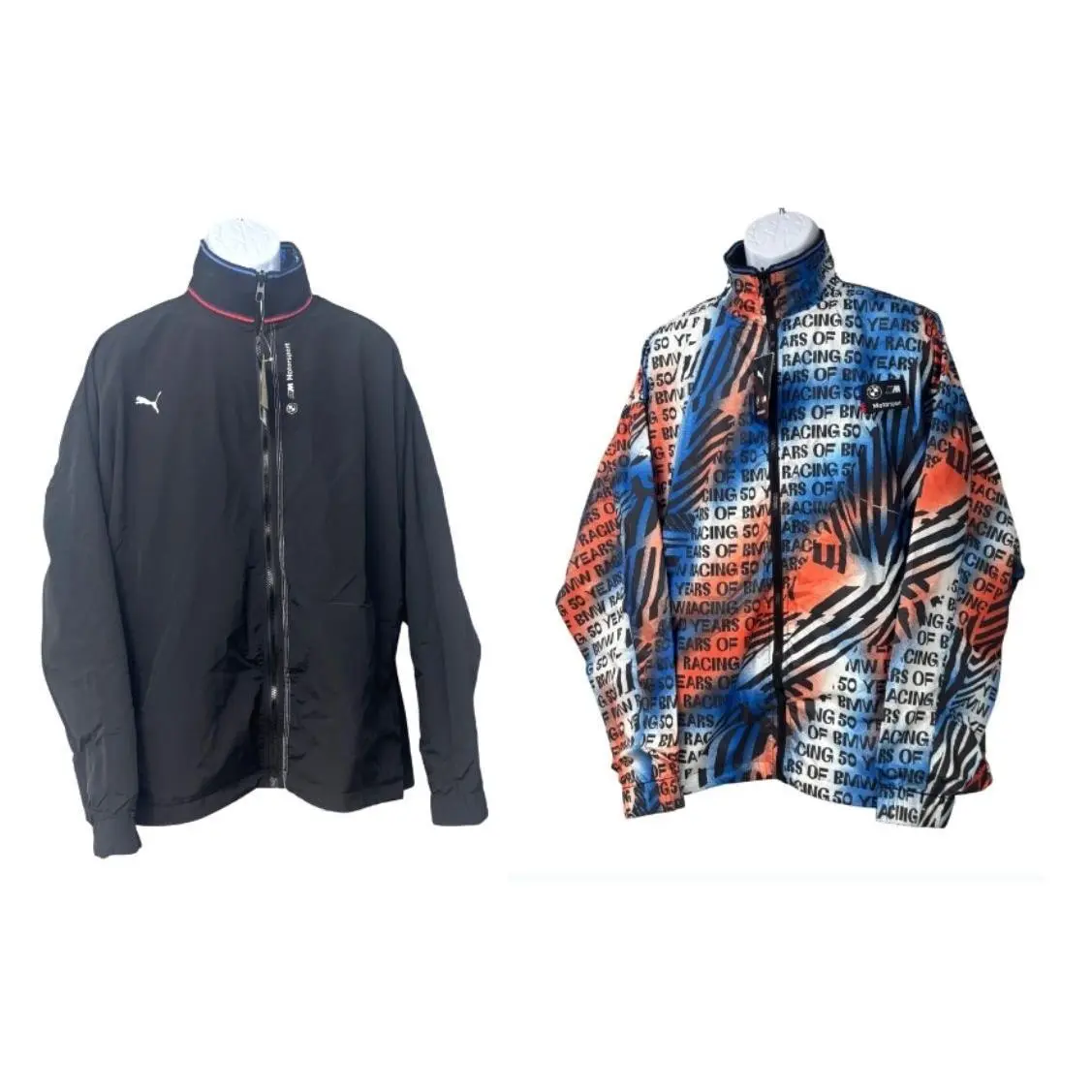 x Bmw Men’s Motorsport Statement Reversible Jacket Style 534797-01 Sz. L by Puma
