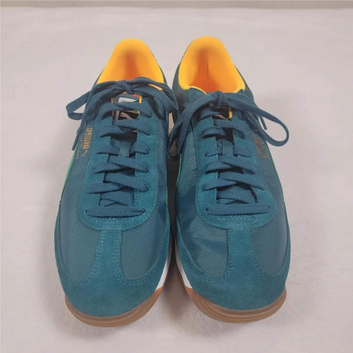 Puma shoes - PUMA Easy Rider Vintage Lace Up - 39902815 - Green 0