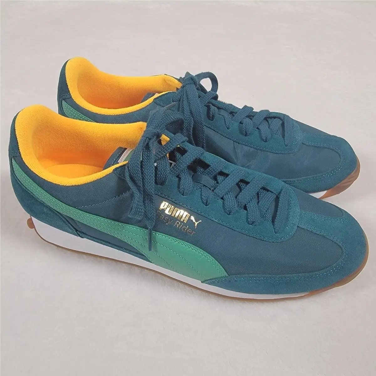 Puma shoes - PUMA Easy Rider Vintage Lace Up - 39902815 - Green 3