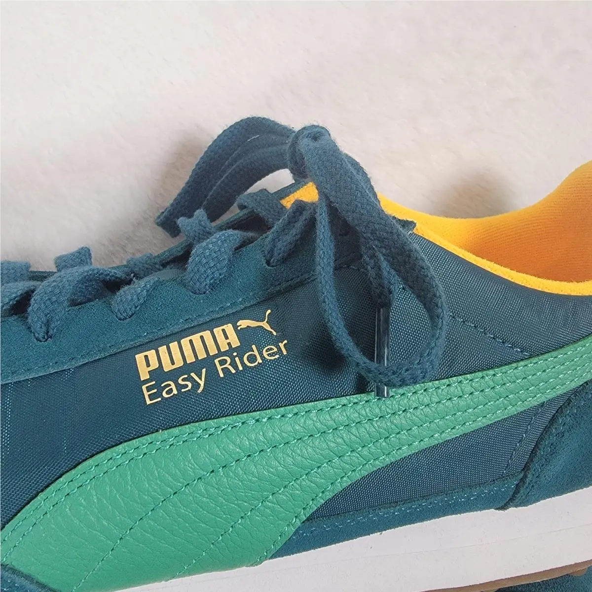 Puma shoes - PUMA Easy Rider Vintage Lace Up - 39902815 - Green 5