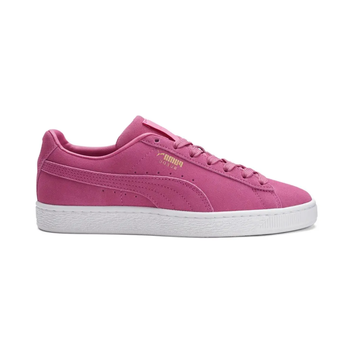 Puma Suede Classic Xxi 38141052 Womens Pink Suede Lifestyle Sneakers Shoes 7.5