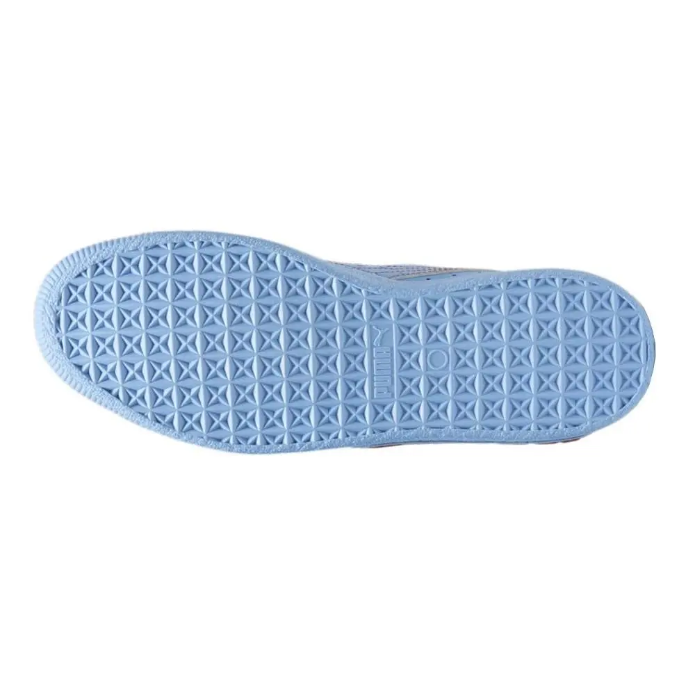 Puma shoes - PUMA  X Dapper Dan Clyde Post Game Runway Lace Up - 39449103 - Blue (UPC: 196856185203) 3
