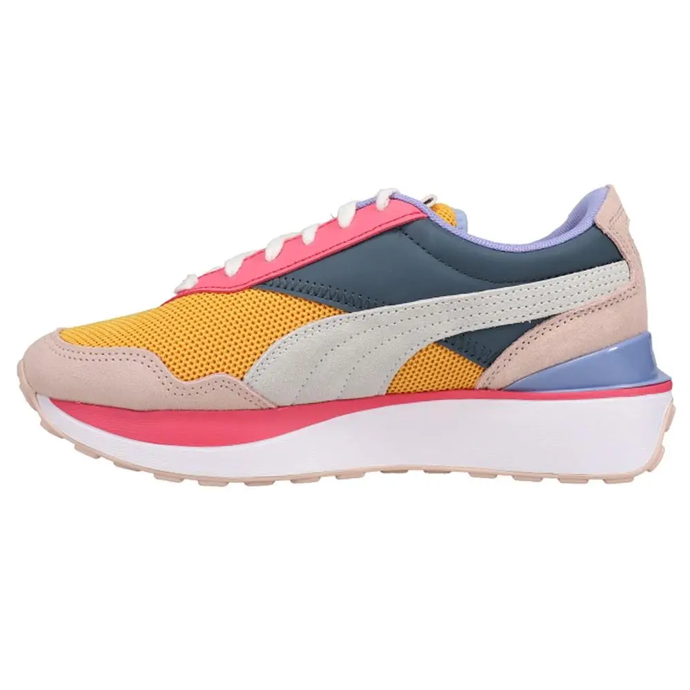 Puma shoes - PUMA Cruise Rider Candy Lace Up - 38746003 - Yellow (UPC: 195102733496) 1