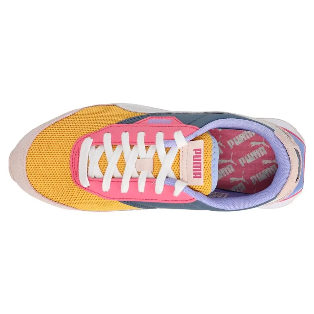 Puma shoes - PUMA Cruise Rider Candy Lace Up - 38746003 - Yellow (UPC: 195102733496) 2