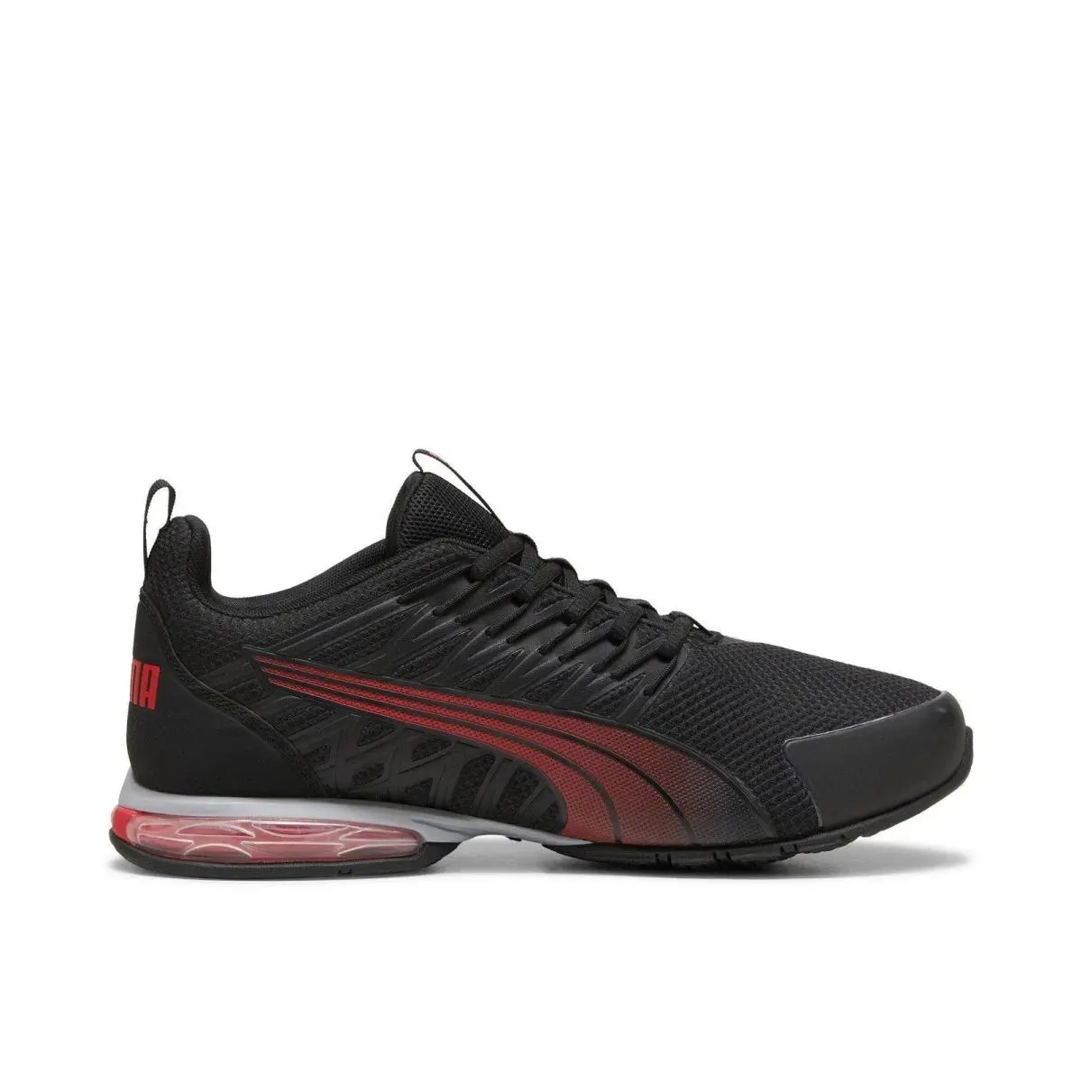 Mens Size 11.5 -  Voltaic Evo Black/red Running Shoes Sneakers 379601-08 by Puma