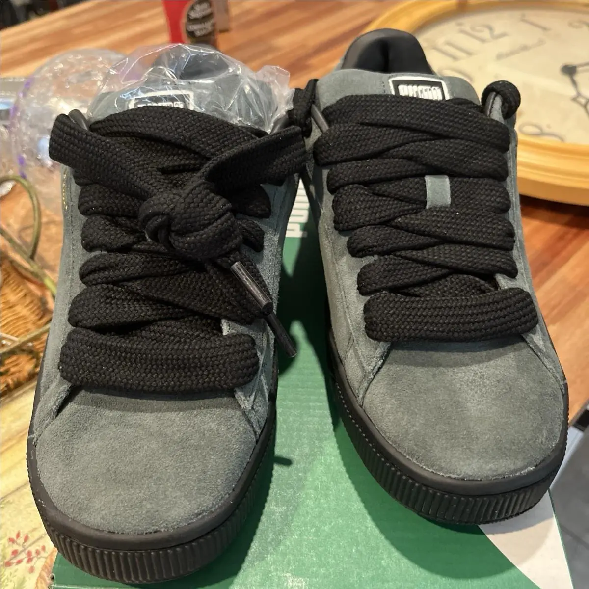 Puma shoes - PUMA Suede - Suede - Gray 1