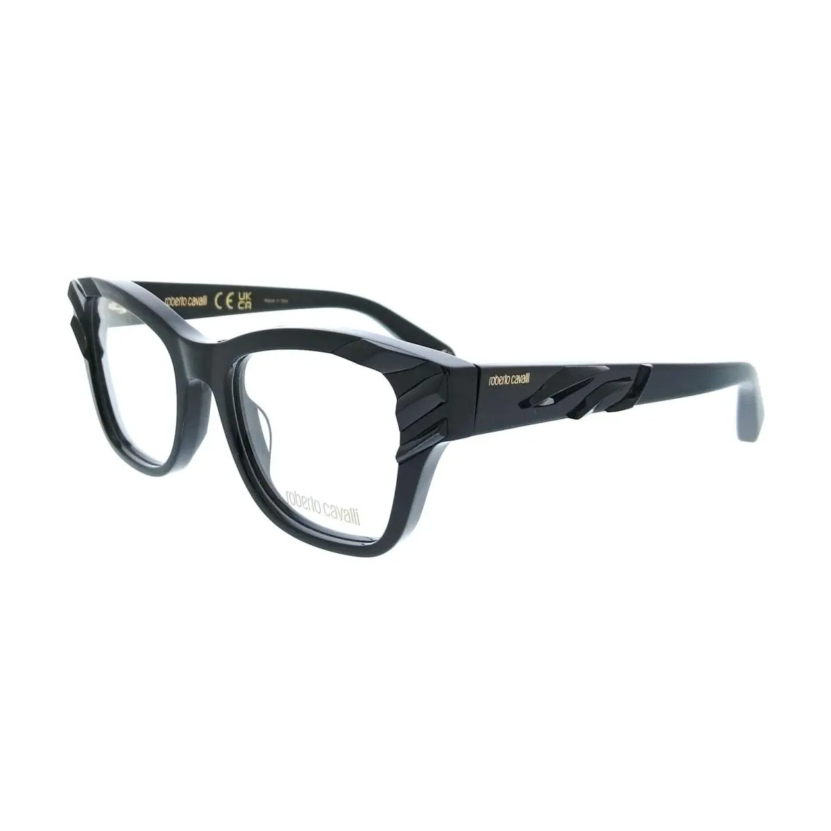 Roberto Cavalli VRC025V500700 Black Cat Eye Womens Optical Frames