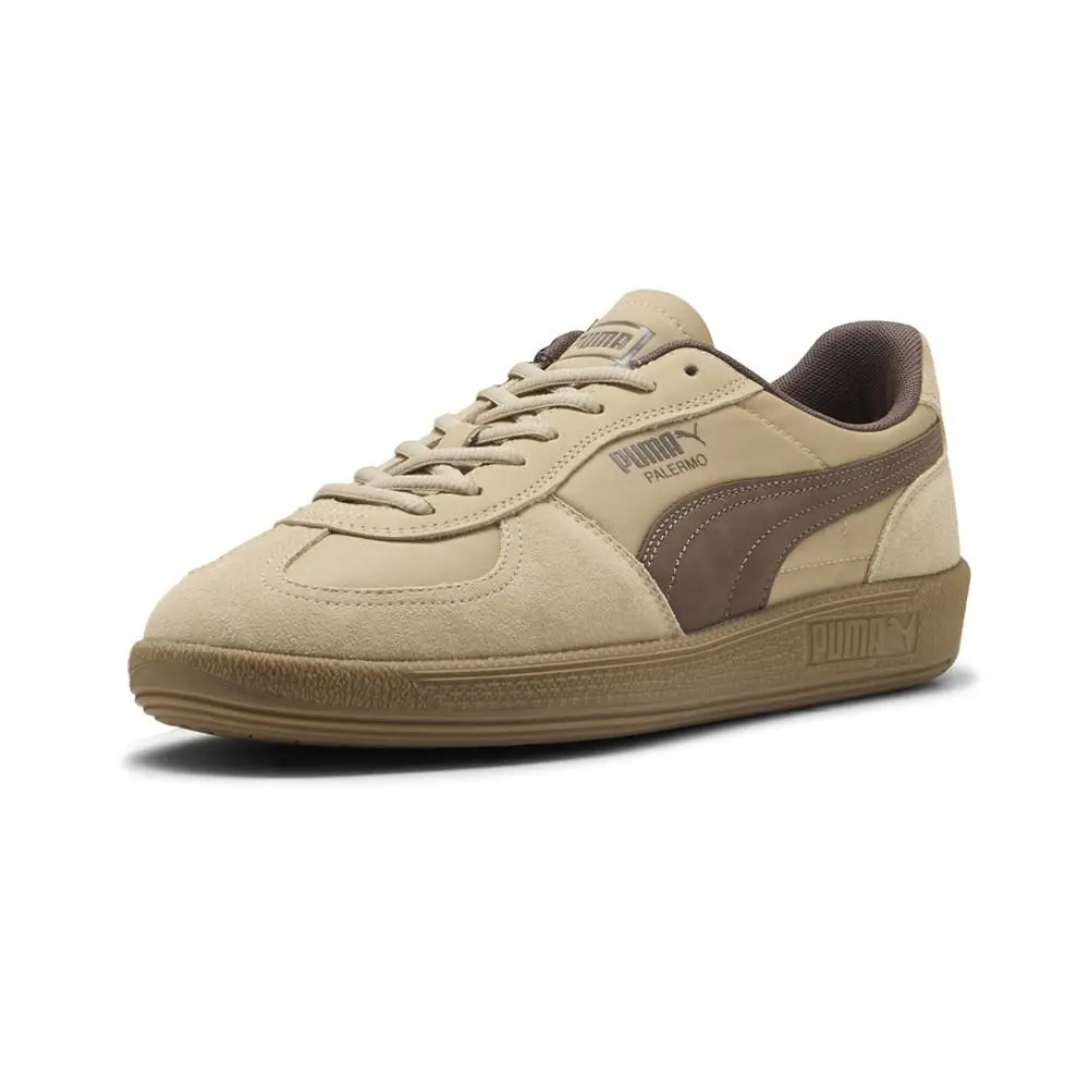 Puma shoes - PUMA Palermo Pop Lace Up - 40325704 - Beige (UPC: 198553104112) 0