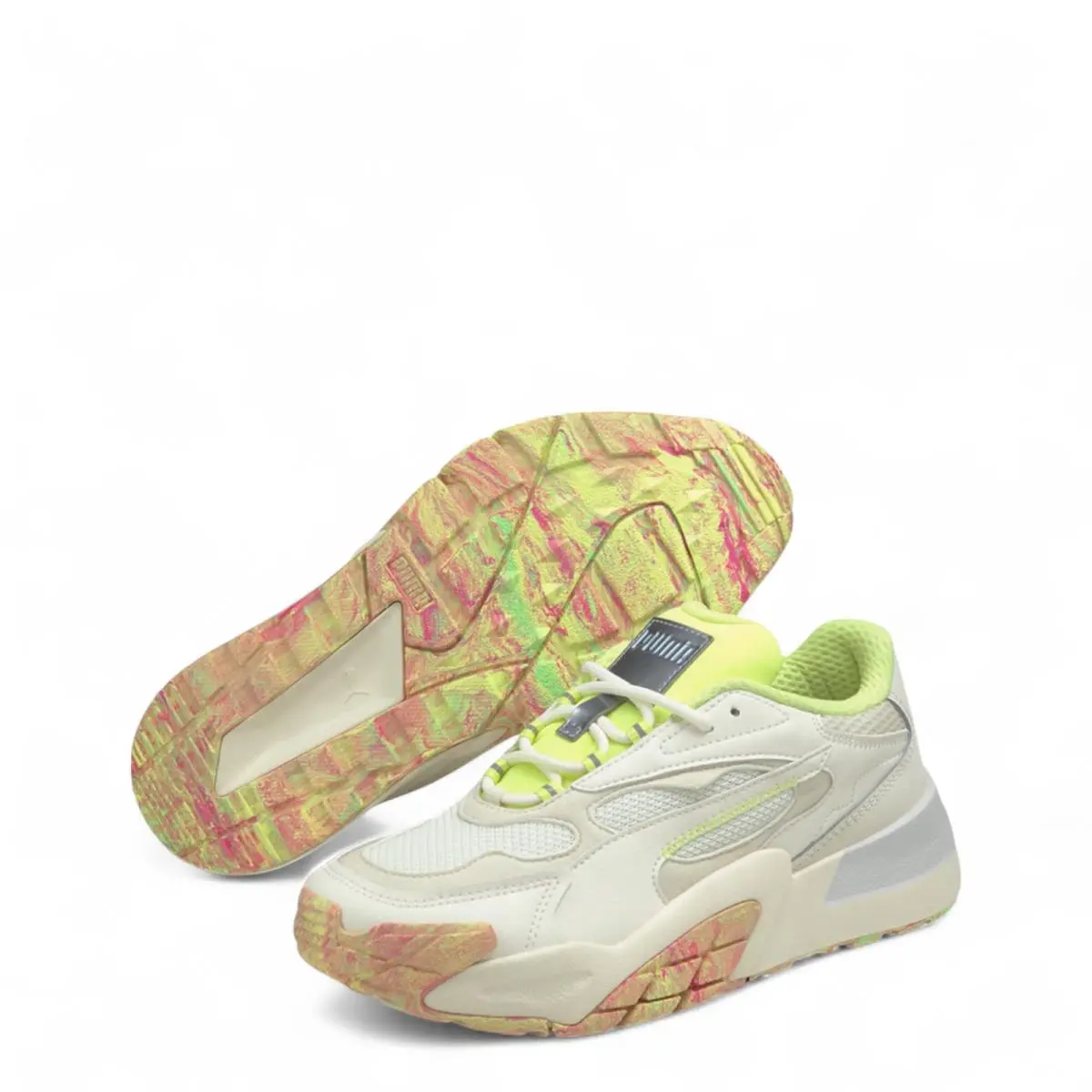 Puma shoes - PUMA Hedra - Hedra - 375121-01 - Marshmallow/Fizzy Yellow (UPC: 0194578629081) 0