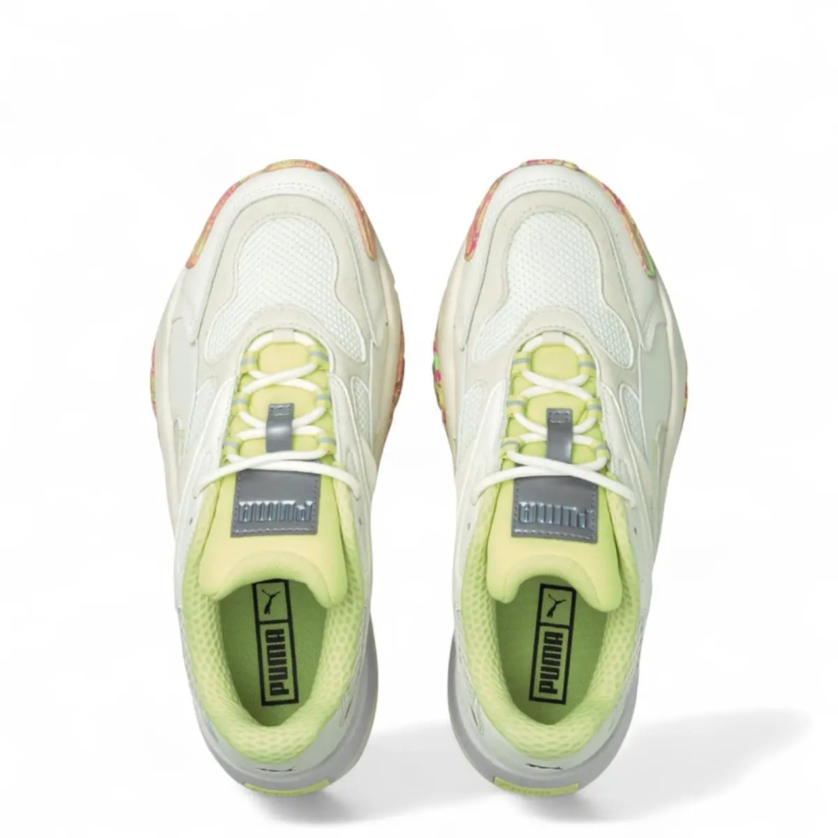 Puma shoes - PUMA Hedra - Hedra - 375121-01 - Marshmallow/Fizzy Yellow (UPC: 0194578629081) 2