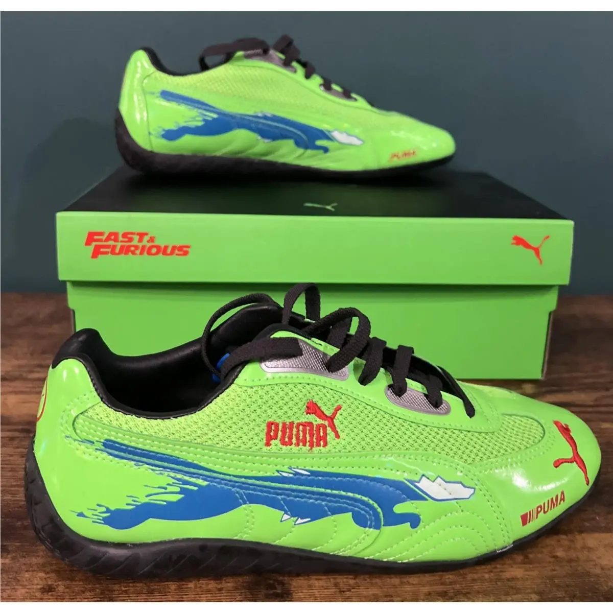 Puma shoes - Puma Speedcat Fast & Furious LA - 31416201 - Green 0