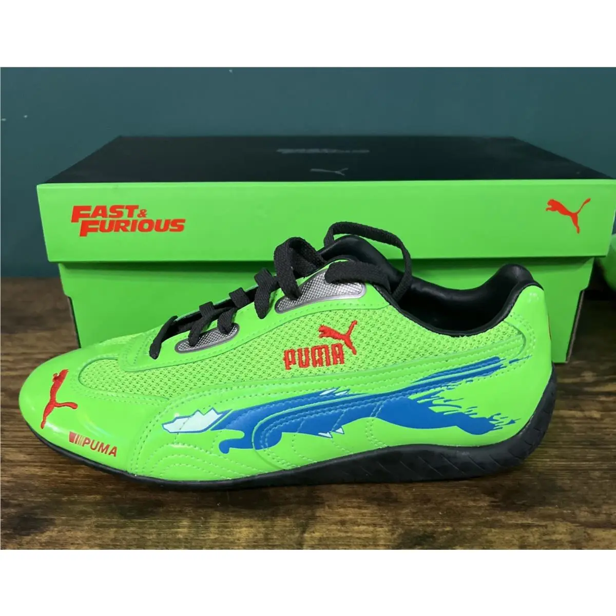 Puma shoes - Puma Speedcat Fast & Furious LA - 31416201 - Green 7