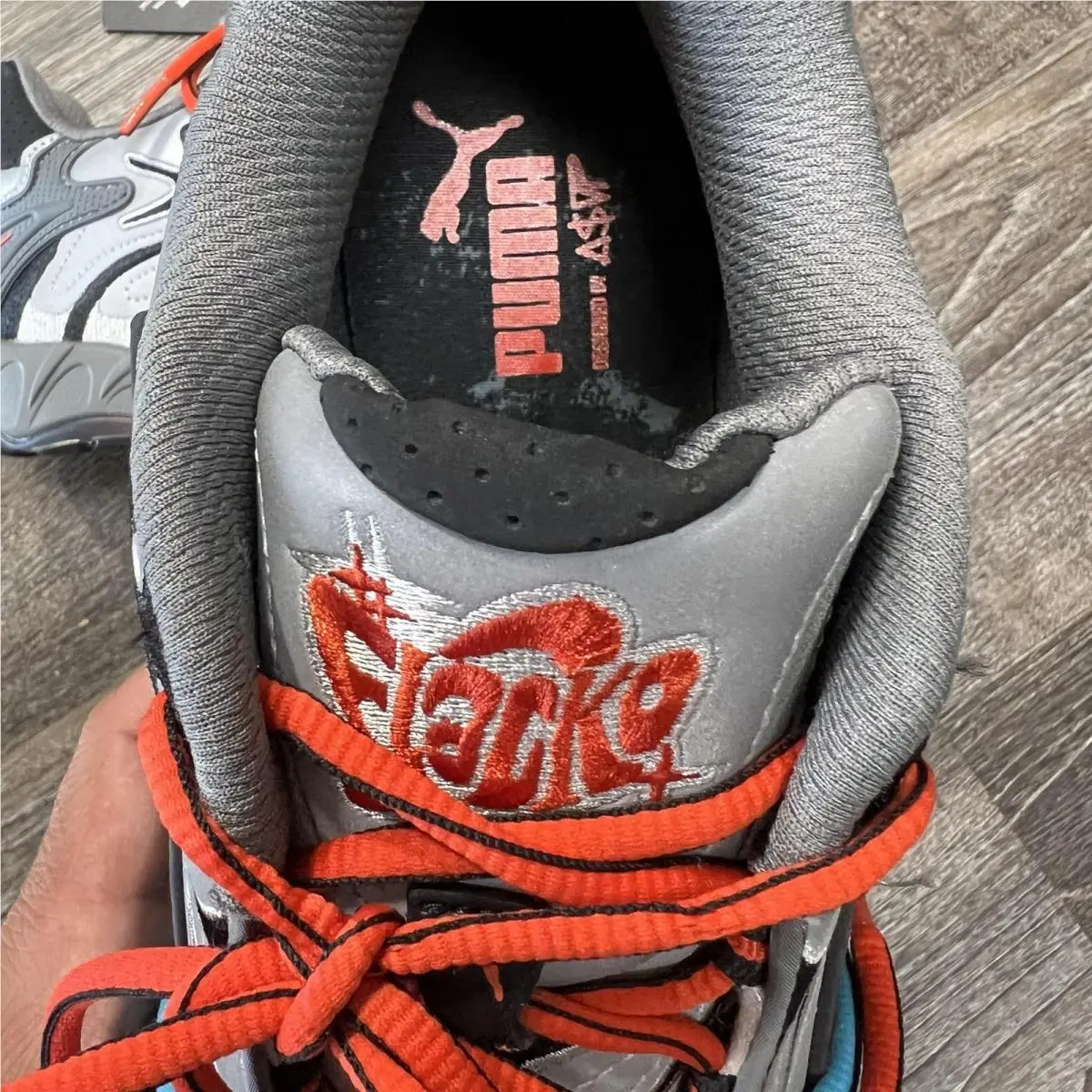 Puma shoes - Puma Rocky Inhale Reflective - Rocky Inhale Reflective - 405383 01 - Silver 5