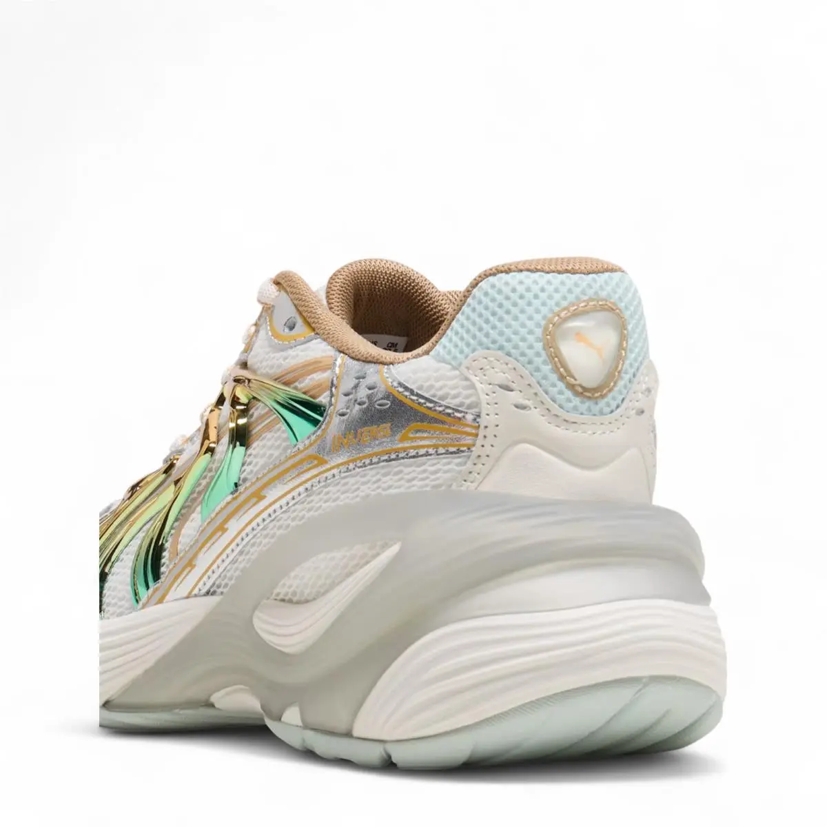 Puma shoes - PUMA Inverse - Inverse - 402972-01 - Warm White/Archive Gold (UPC: 0197674615415) 3