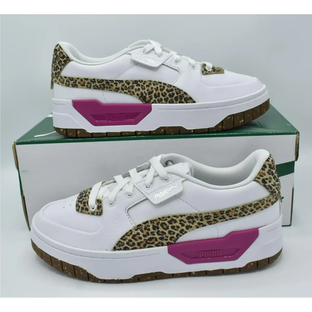 Womens Size 8 Cali Dream Leopard Chunky Platform Fashion Shoes Sneakers by Puma