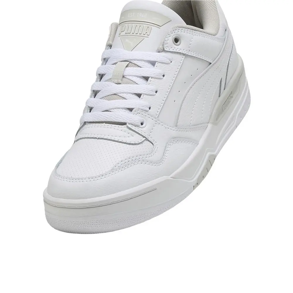 Puma shoes - PUMA Rebound Retro Lace Up - 40019701 - Grey, White (UPC: 197673866245) 4