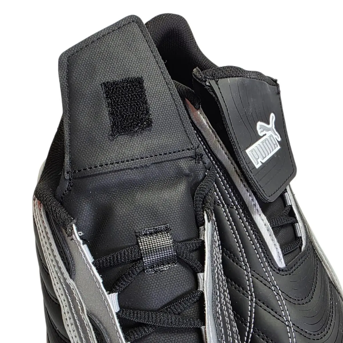 Puma shoes - PUMA  Tifosi Calcio Lace Up - 40445303 - Black 4