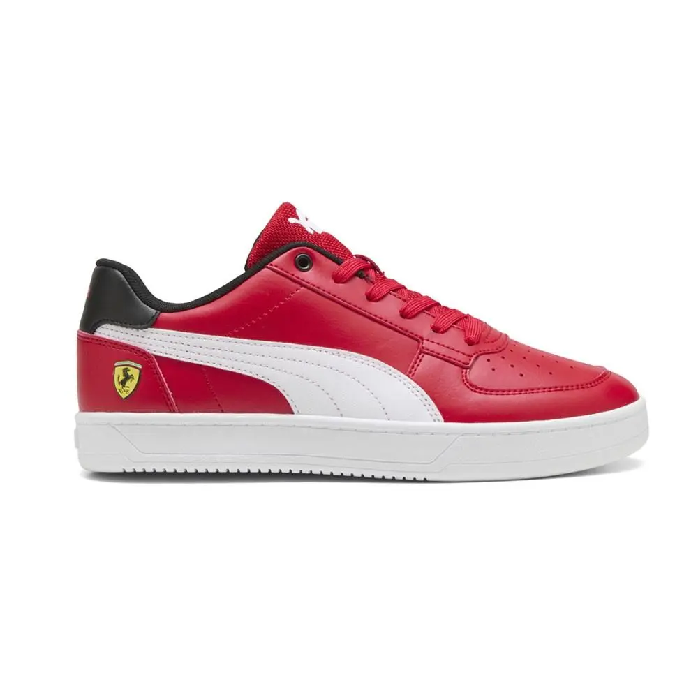 Puma Scuderia Ferrari Caven 2.0 Lace Up Mens Size 7.5 M Sneakers Casual Shoes 3