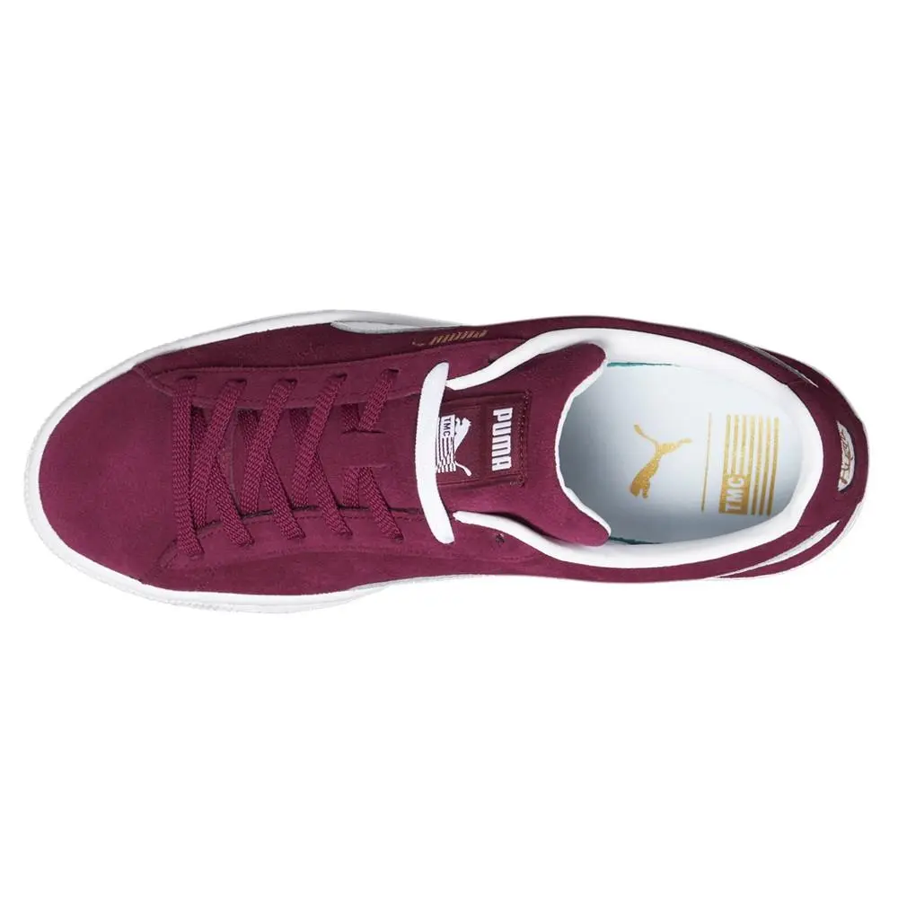 Puma shoes - PUMA  X The Marathon Continues Suede Status Symbol Lace Up - 38947201 - Red (UPC: 195551541987) 2