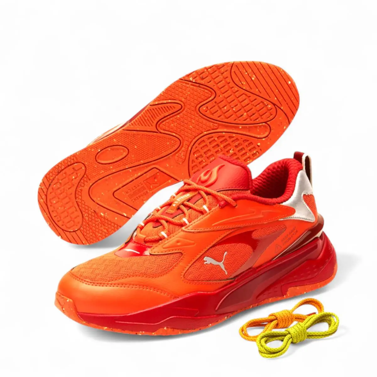 Puma shoes - PUMA RS-Fast Taqueria - Taqueria - 381505-01 - Tigerlily/Silver/Barbados Cherry (UPC: 0194579809147) 0