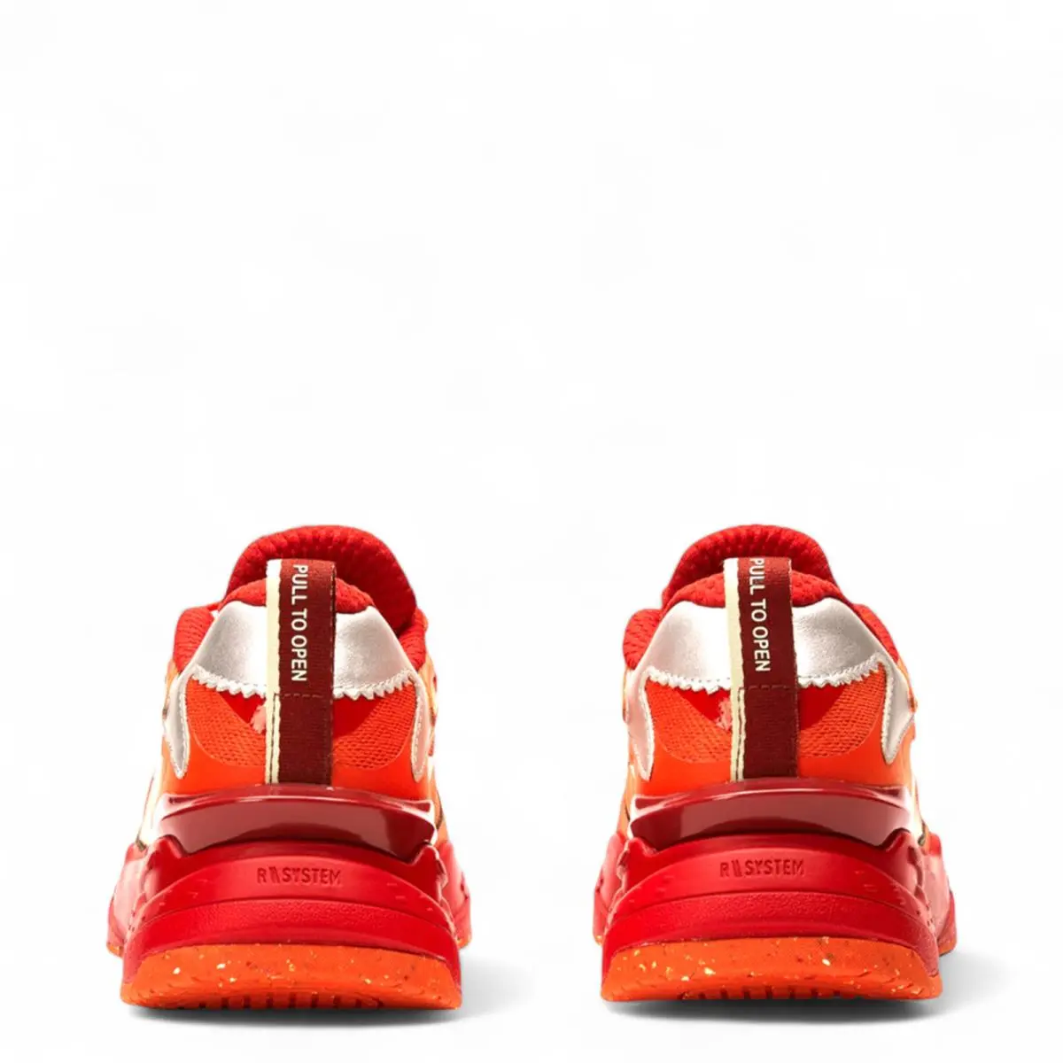 Puma shoes - PUMA RS-Fast Taqueria - Taqueria - 381505-01 - Tigerlily/Silver/Barbados Cherry (UPC: 0194579809147) 3