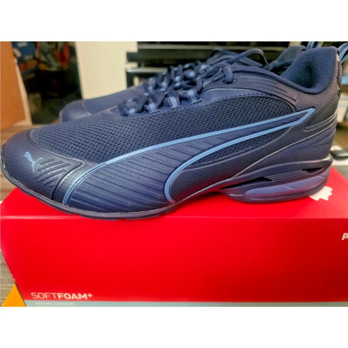 Puma shoes - PUMA Magnetic Lace Up - Magnetic Lace - 310783-10 - Blue (UPC: 198553050204) 6