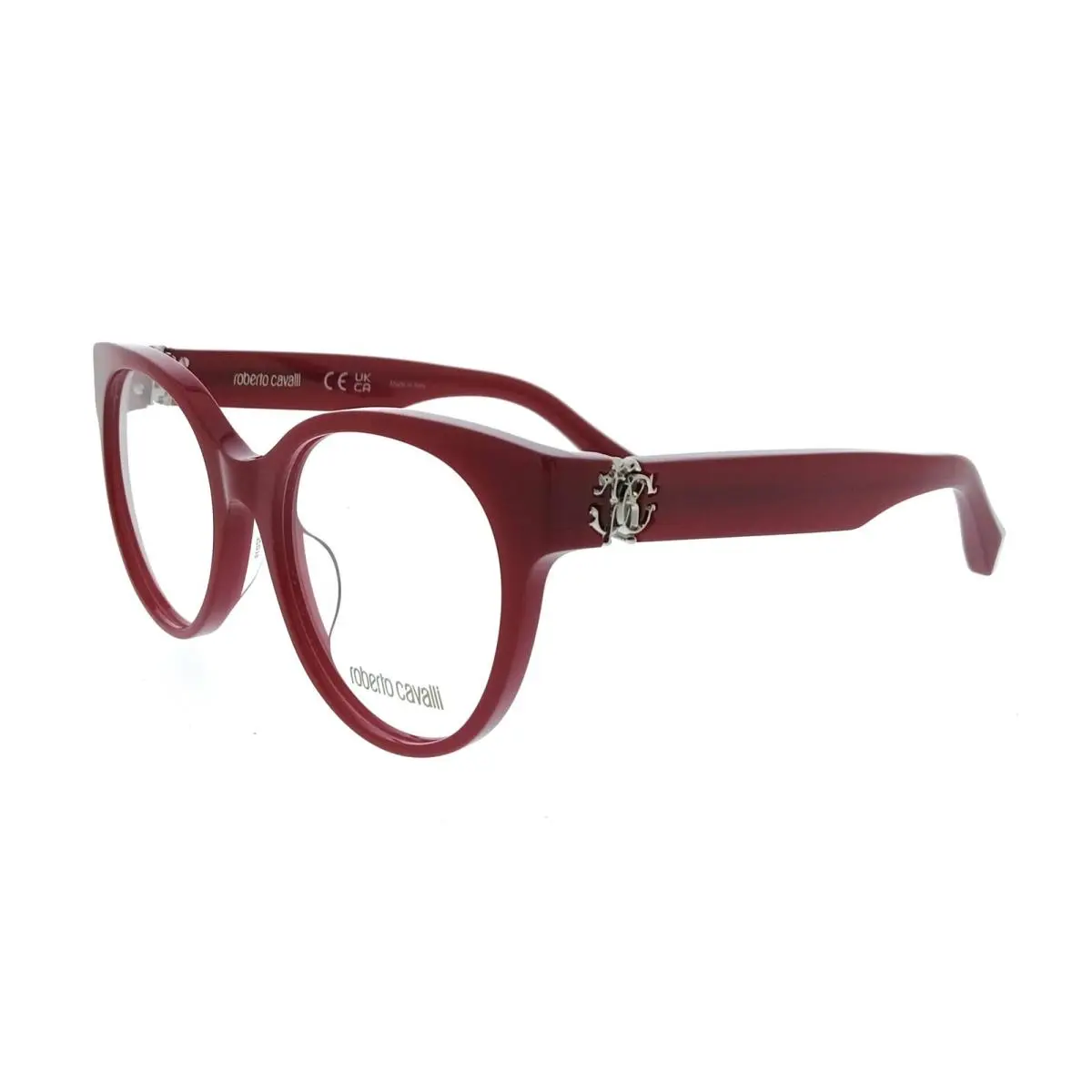 Roberto Cavalli VRC027M5209EZ Red Square Unisex Optical Frames