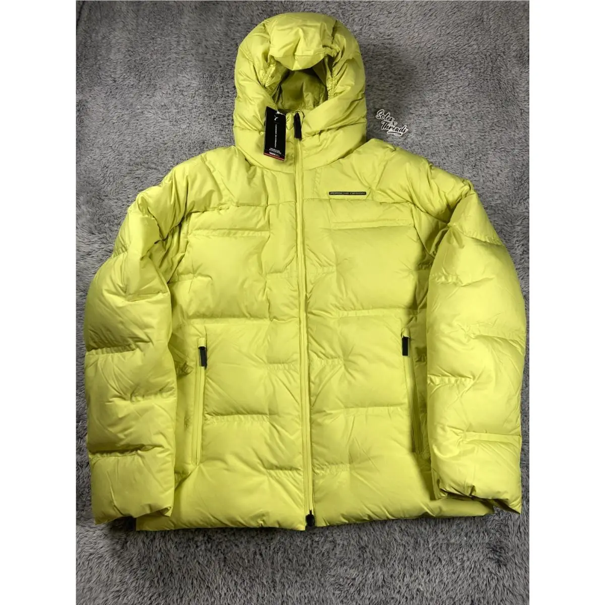 Puma x Porsche Design Premium Padded Puffer Jacket Size Medium Men Frozen Leafa
