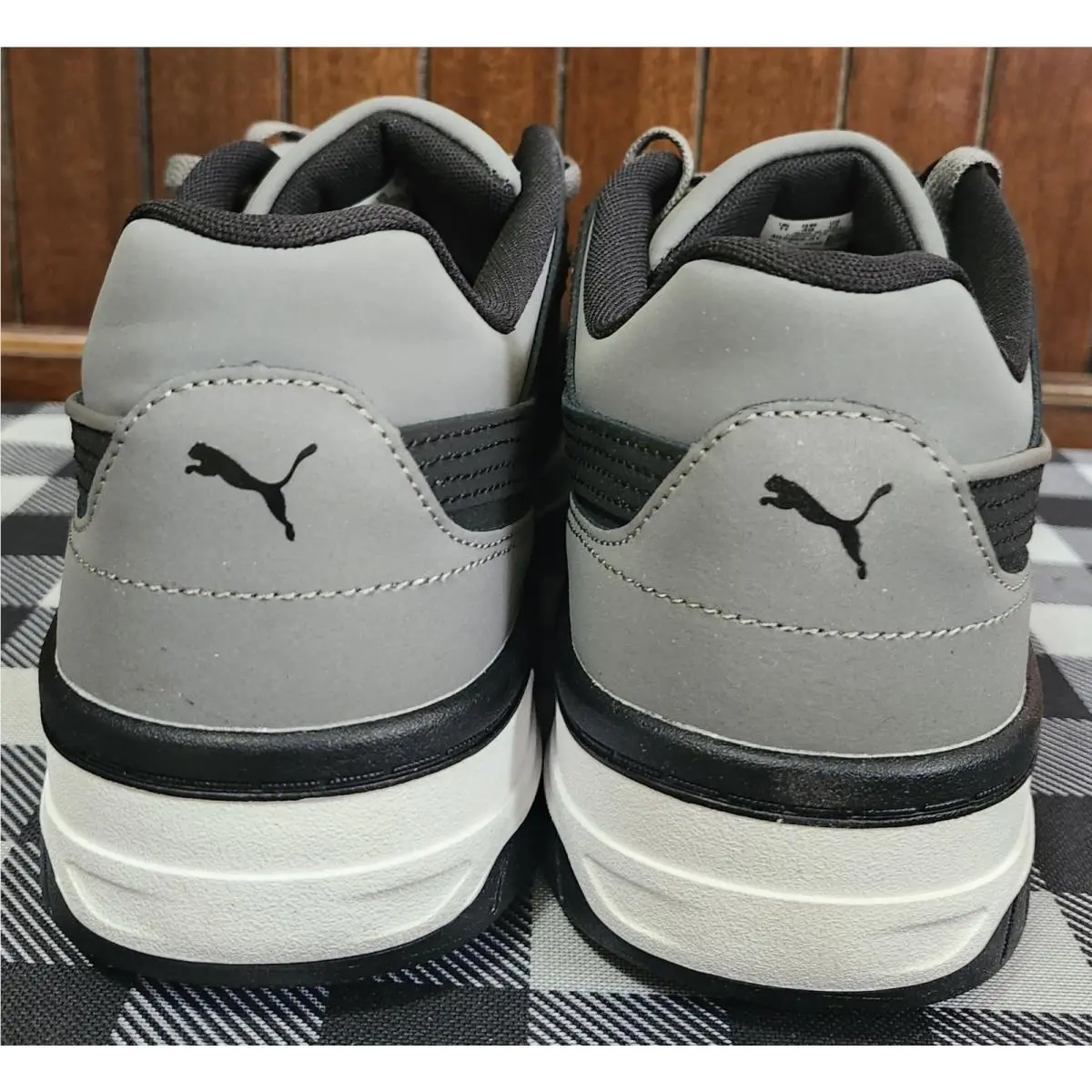 Puma shoes - PUMA REBOUND BUCK - REBOUND BUCK - 402969 01 - COOL DARK GRAY PUMA BLACK 8