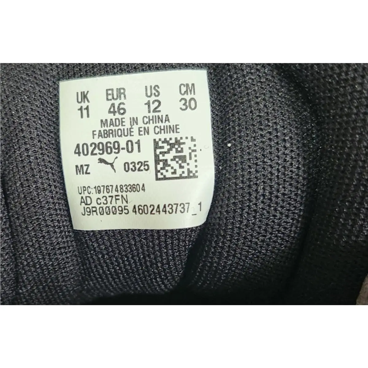 Puma shoes - PUMA REBOUND BUCK - REBOUND BUCK - 402969 01 - COOL DARK GRAY PUMA BLACK 11