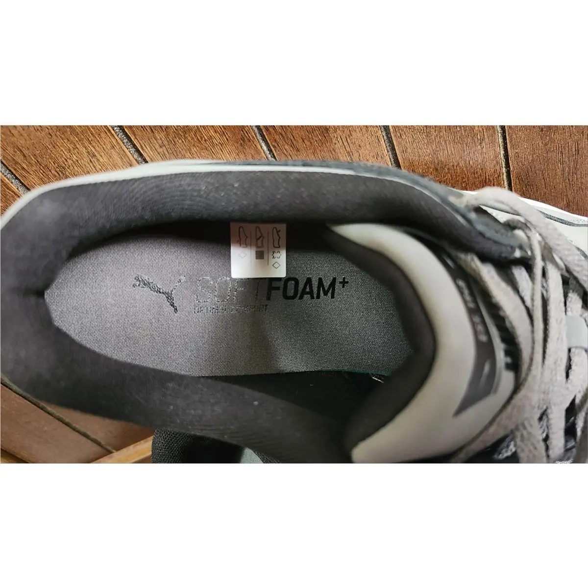 Puma shoes - PUMA REBOUND BUCK - REBOUND BUCK - 402969 01 - COOL DARK GRAY PUMA BLACK 14