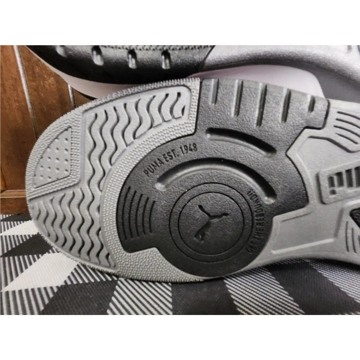 Puma shoes - PUMA REBOUND BUCK - REBOUND BUCK - 402969 01 - COOL DARK GRAY PUMA BLACK 17