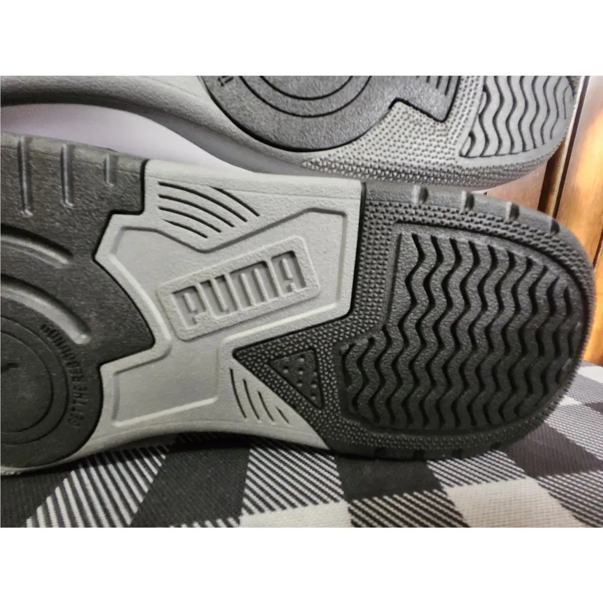 Puma shoes - PUMA REBOUND BUCK - REBOUND BUCK - 402969 01 - COOL DARK GRAY PUMA BLACK 18